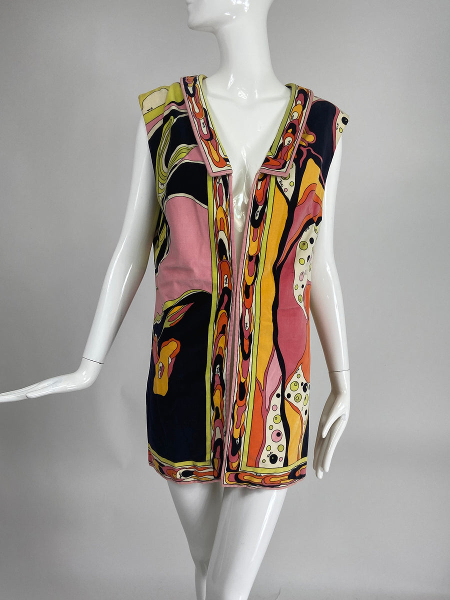 SOLD Vintage Emilio Pucci Velvet Tunic Vest 1960s – Palm Beach