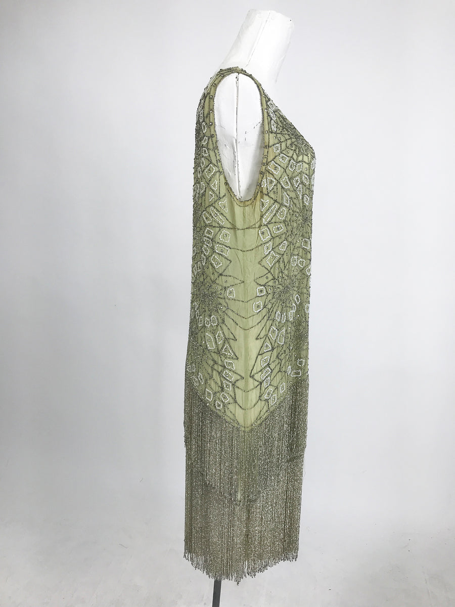 green emerald velvet dress 1920s Great Gatsby Retro Costume Sequined Party Dress main image 0