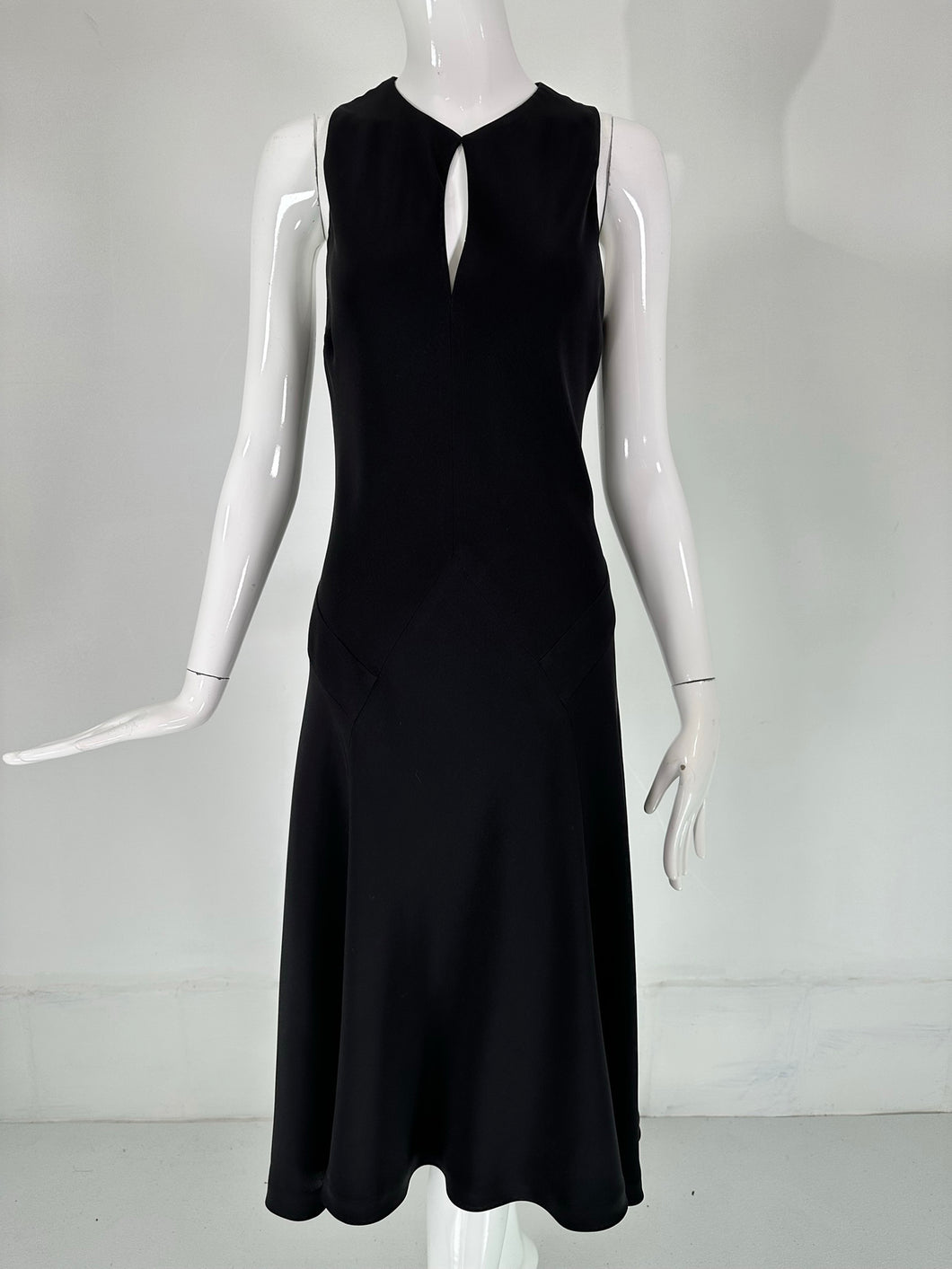 Ralph Lauren Black Label Classic Silk Bias Cut Dress 8