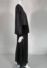Dolce & Gabbana Sheer Black & White Nylon Athleisure Over size Top & Maxi Skirt
