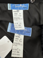 SOLD Thierry Mugler Black Cord Lace Hourglass Jacket & Skirt Set  1980s  40