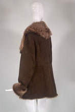 SOLD Blue Duck Micro Spanish Merino Light Weight Shearling Coat NWT L