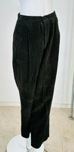 Romeo Gigli Grey/Green Wide Wale Corduroy Man Tailored Trousers 44