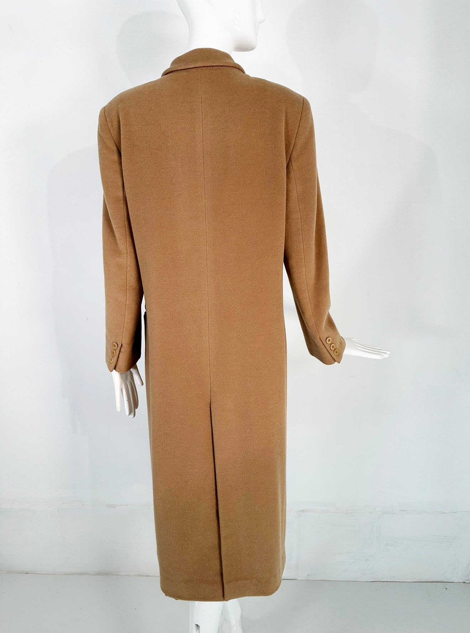 90s Giorgio Armani コート ロング カシミヤ キャメル SOLD Giorgio Armani Camel Hair Classic Double Breasted Coat 1990s