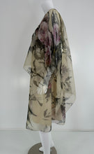 Georg et Arend Salon Privée Munich Printed Silk Organza Dress & Cape