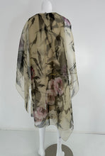 Georg et Arend Salon Privée Munich Printed Silk Organza Dress & Cape