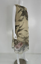 Georg et Arend Salon Privée Munich Printed Silk Organza Dress & Cape