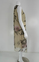 Georg et Arend Salon Privée Munich Printed Silk Organza Dress & Cape