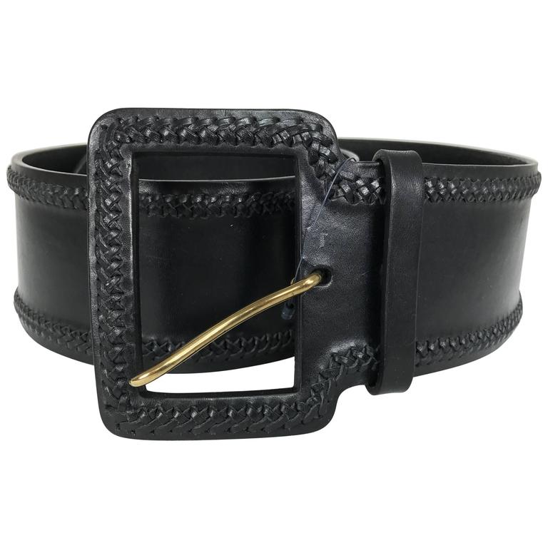 Ralph Lauren collection black contour belt $_57.JPG?set_id=880000500F main image 3