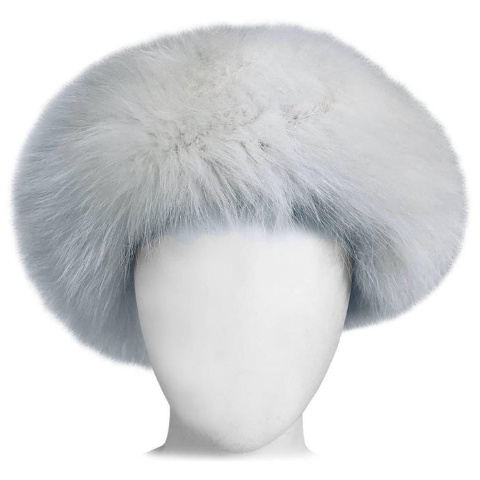 White fox hat 1960s