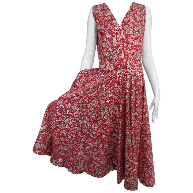 coral and silver dress Rabanne Robe shell-coral chain-effect Mini Dress | Silver