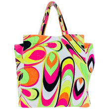 SOLD Pucci velvet terry beach tote and matching beach towel