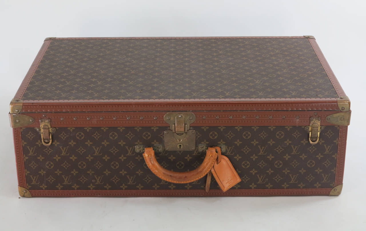 Louis Vuitton Vintage Suitcase - 43 For Sale on 1stDibs  louis vuitton  suitcase, louis vuitton luggage price, lv vintage suitcase