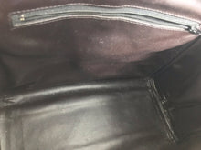 SOLD Fendi Black Logo Canvas and Leather Handbag 1970s