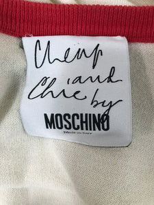 Moschino RARE Cheap & Chic The Missing Print Popeye & Olive Oyl Twin Set