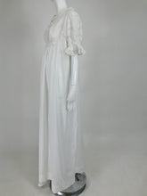 Victorian Embroidered Batiste Lace Gown Hattie 1900s