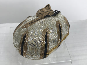 Swarovski Crystal Encrusted Mamma Cat & Kitten Evening Handbag Shoulder bag