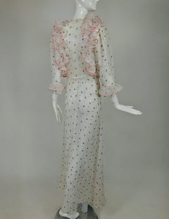 Dress Being Made on Dress Form by Bette Jo Chudy - White [BJC 101