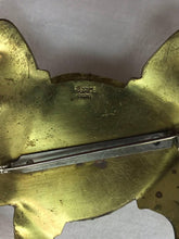 SOLD Fabrice Paris Huge Frog Brooch Rhinestone Pearl Gold Metal