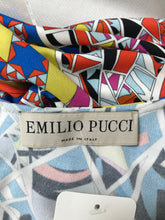 Emilio Pucci Silk Blend Jersey Sleeveless Star Print Shift Dress 42