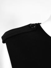 Alexander McQueen Zip-Off Detail Jewel Neck Dress