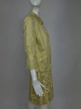 Christian Lacroix 2pc Metallic Brocade Jacket and Skirt 1980s