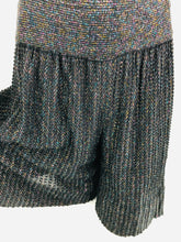 Missoni Metallic Knit 3Pc Culotte Skirt Set 1980s