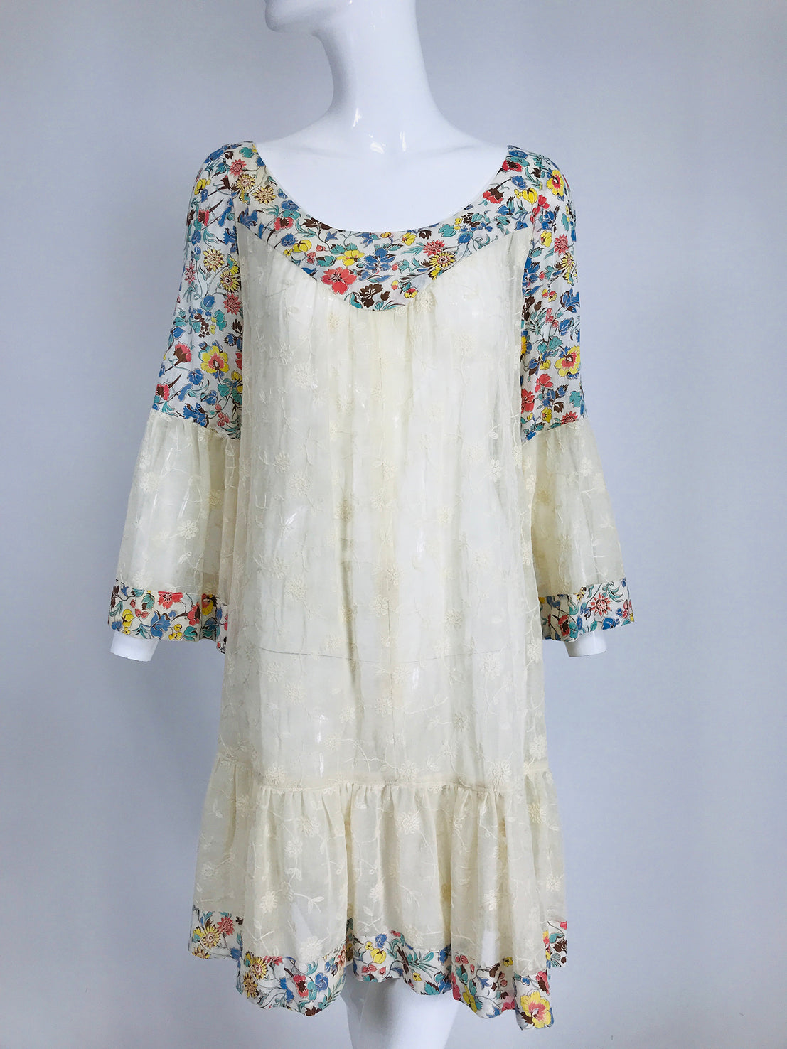 SOLD 1930s from the 1960s Sweet Smock Dress – Palm Beach Vintage