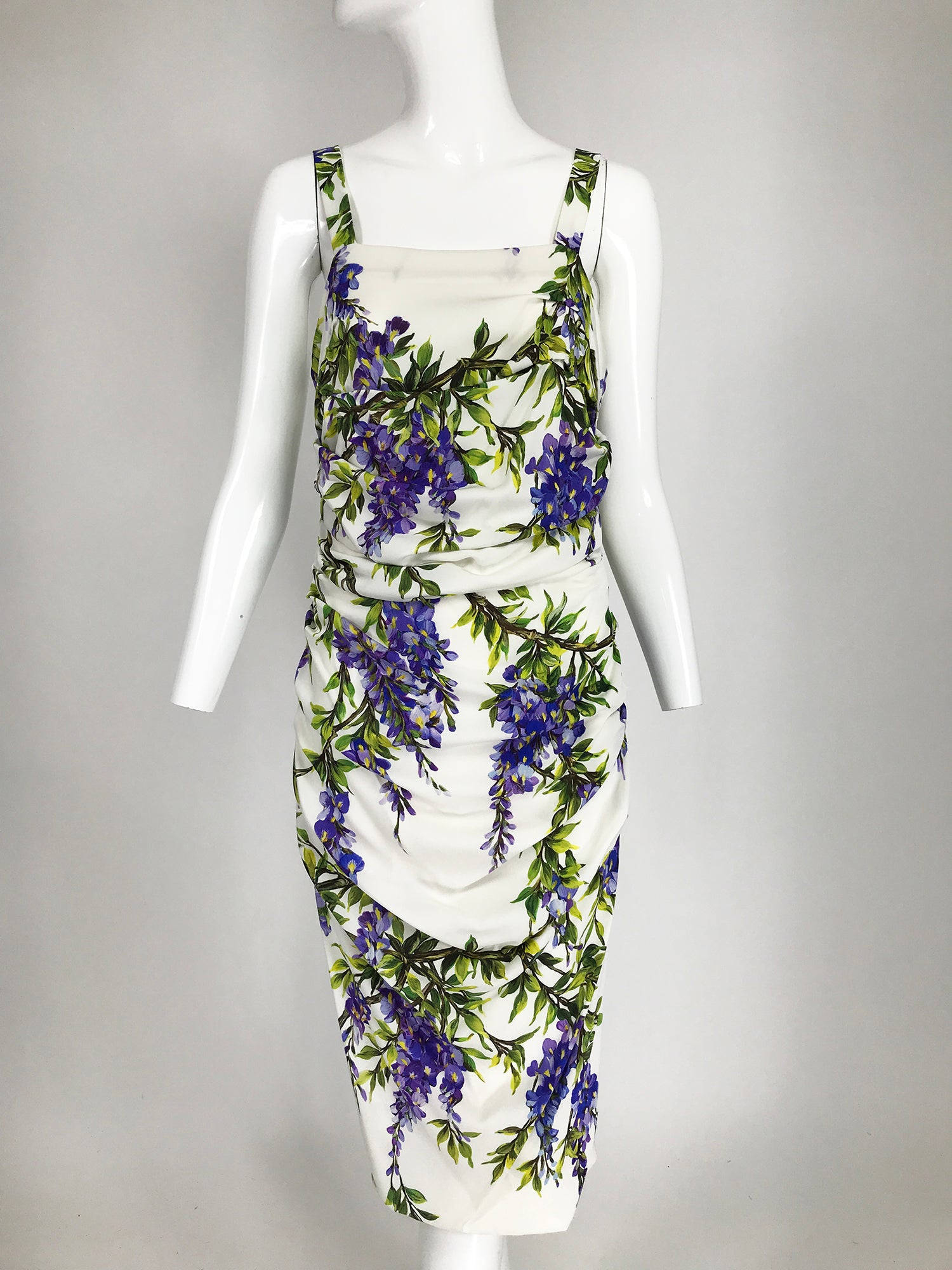 dolce and gabbana floral ruched dress Dolce & Gabbana Dresses