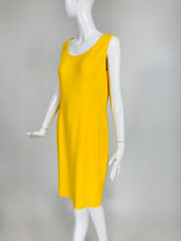 Dolce & Gabbana Yellow Crepe Cady Sheath Dress