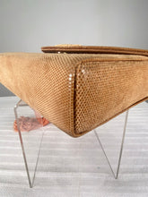 Rafael Sanchez Golden Honey Comb Suede Tassel Shoulder Bag