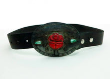 Sweet Bird Studio 2008 sterling silver coral & turquoise “Freedom” belt