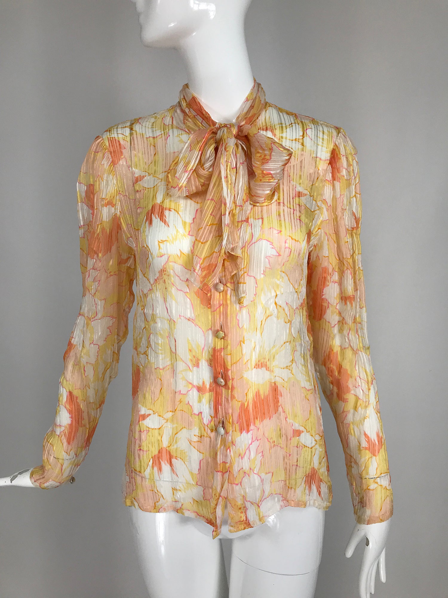 JEAN-LOUIS SCHERRER Skirt Suit Embroidered Brocade Vintage