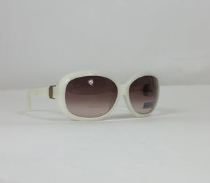 David Yurman cream sunglasses with Sterling silver & gold bands NWT