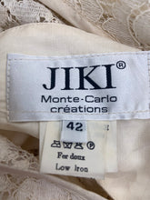 Jiki Monte Carlo Creations Off White Lace Maxi Shift Dress