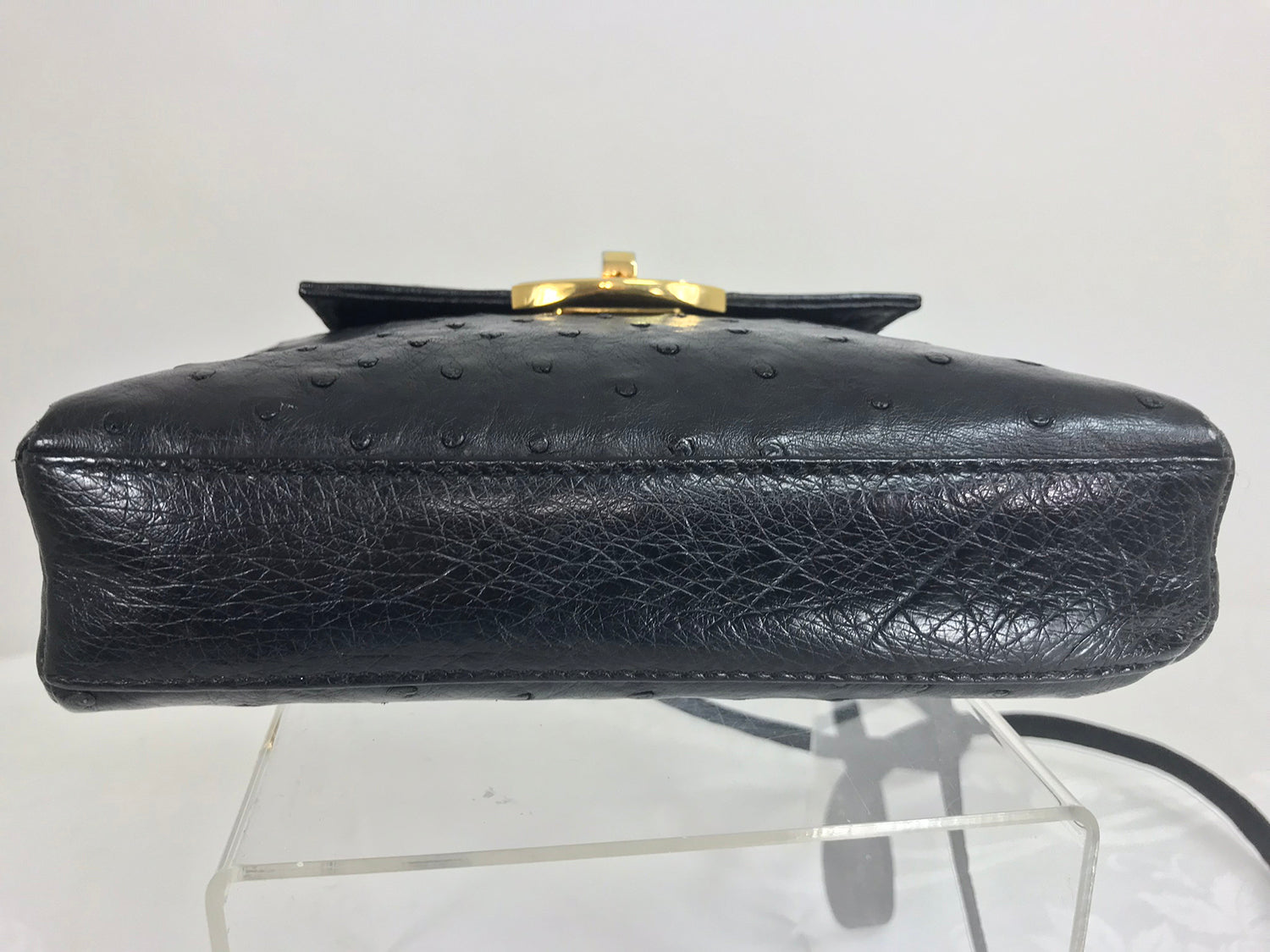 Italian Ostrich leather bags