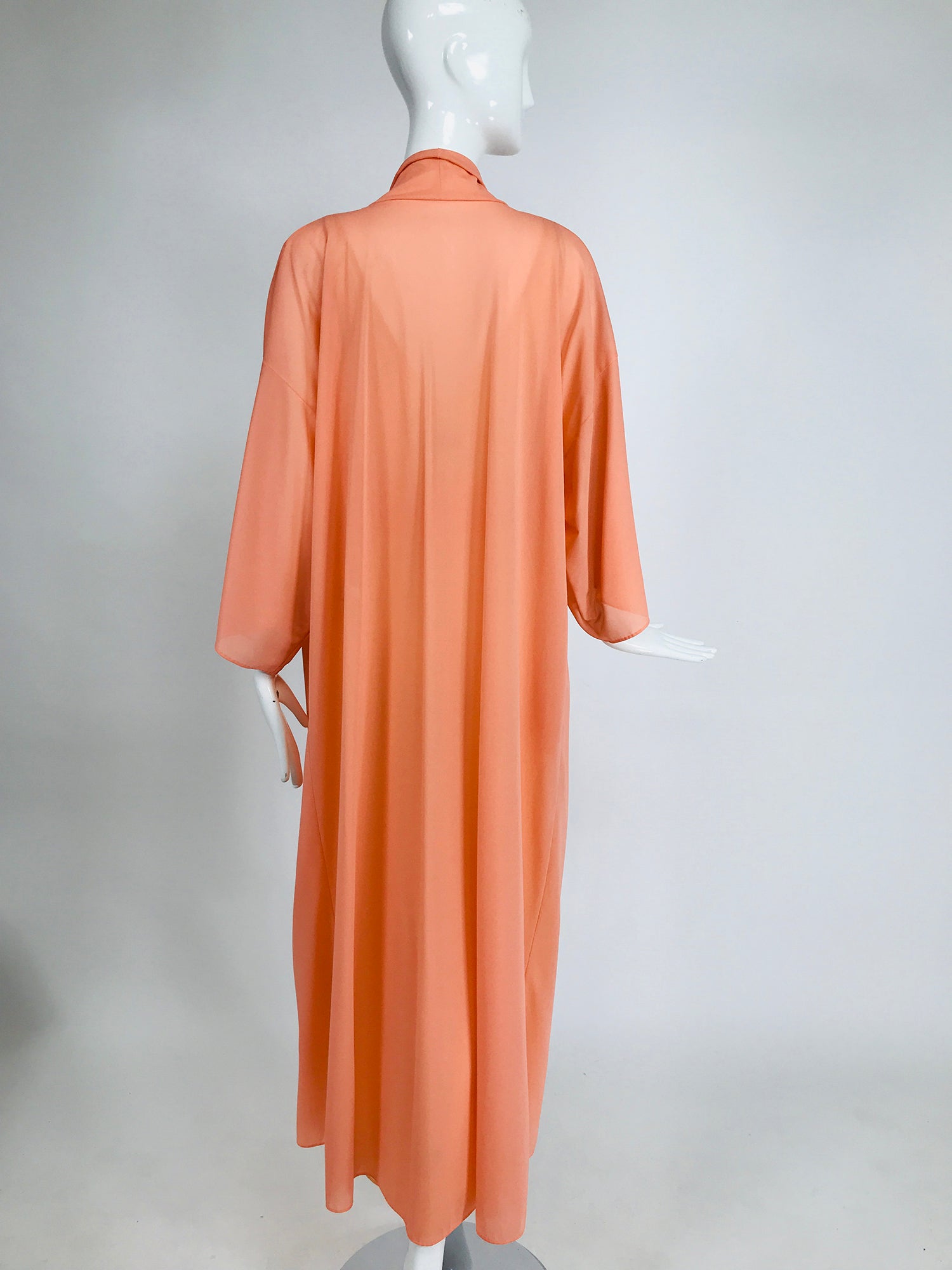 Emilio Pucci for Formfit Rogers 2pc. Sheer Peignoir Robe & Gown