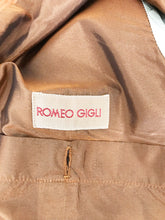 SOLD Romeo Gigli Cocoa Brown Watered Taffeta Jacket 1980s