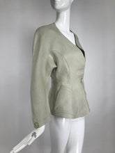 SOLD Vintage Thierry Mugler, Paris, Early 1990s Fitted Linen Jacket