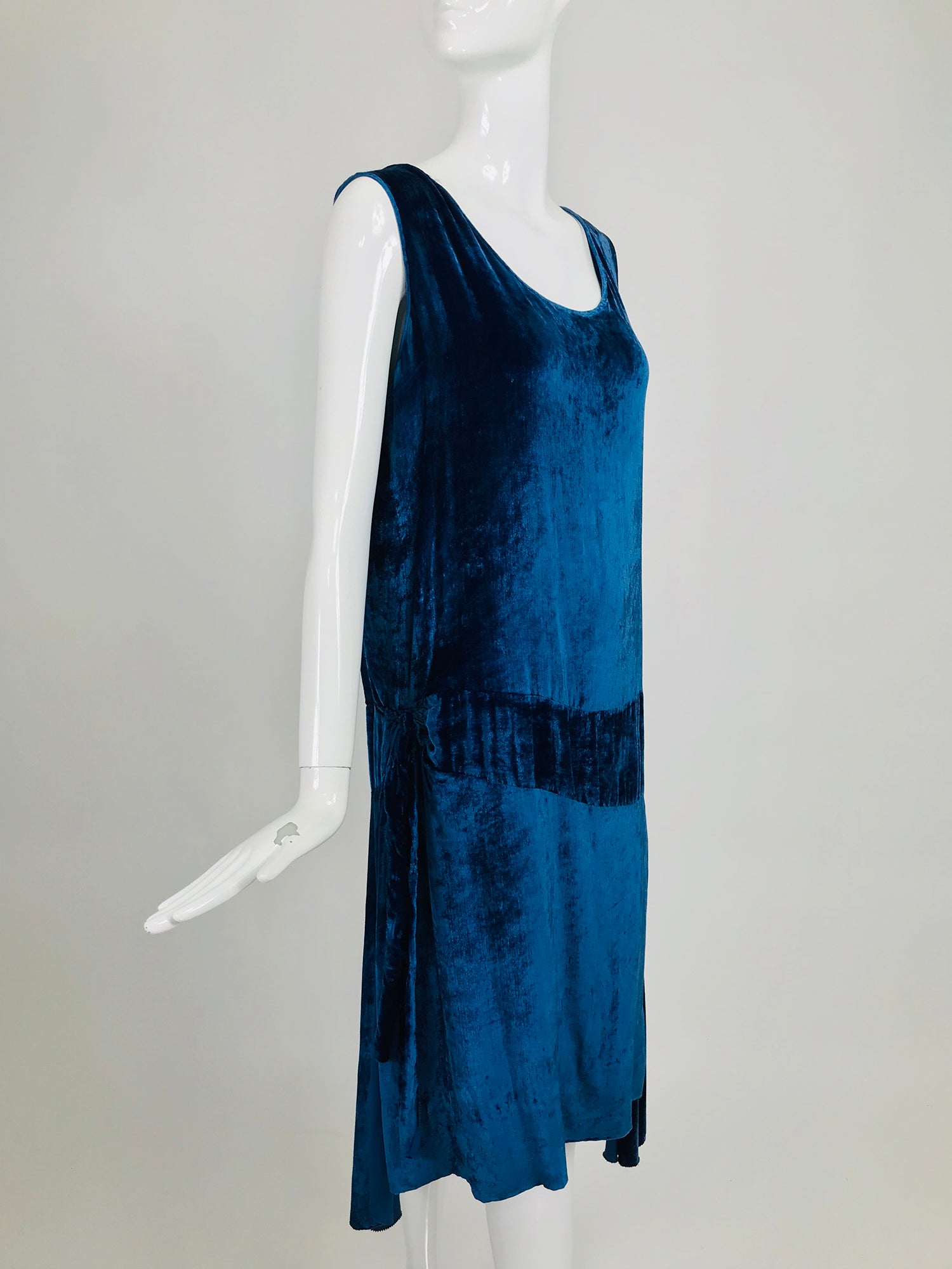 SOLD Vintage 1920s Dark Azure Blue Panne Velvet Flapper Dress Palm Beach Vintage SOLD Vintage 1920s Dark Azure Blue Panne Velvet Flapper Dress Palm Beach Vintage