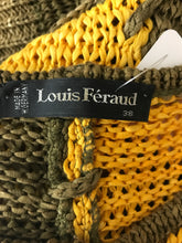 Louis Feraud Ribbon Knit Colour Block Sweater