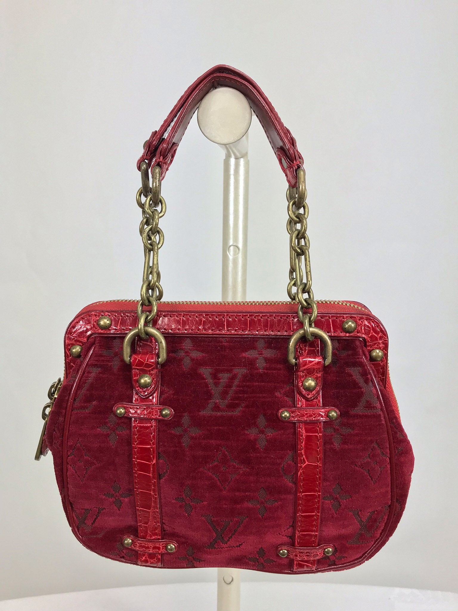 赤*e様 ☆希少激レア入手困難☆ LOUIS VUITTON ゴールド ボールペ 赤*e