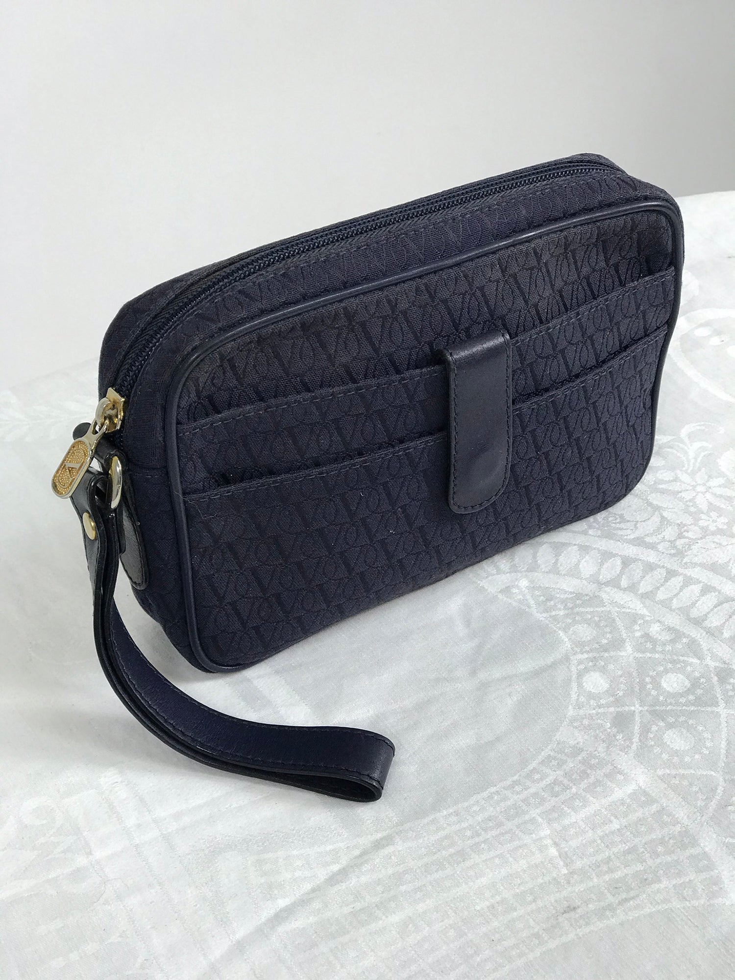 Valentino Garavani Rockstud Zip-Up Envelope Clutch Bag - ShopStyle