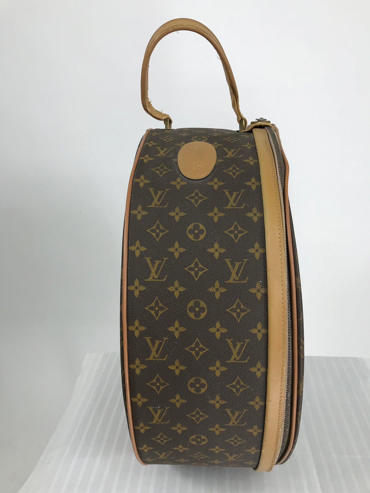 Louis Vuitton x The French Company Boite Chapeaux Round Hat Box 45cm Travel  Bag