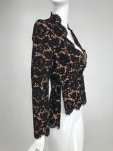 Stella McCartney Black Lace Jacket with Nude Lining Unworn with Tags 38