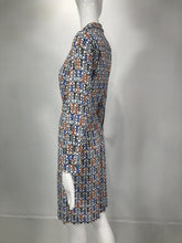 Emilio Pucci Button Front Long Sleeve Shirt Dress