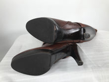 Ralph Lauren Collection Spotted Fur & Leather High Heel Platform Boots 8B