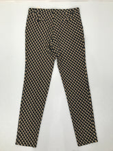 Etro Black & Gold Geometric Trousers 46