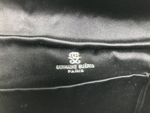 Germaine Guerin Paris Silk Faille Evening Double Flap Bag 1950s