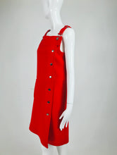 Vintage Andre Courreges Mod Two Piece Suspender Dress and Jacket 1960s
